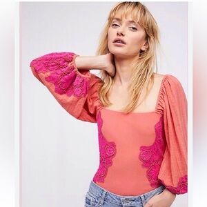 Free‎ People Bali Magique Bodysuit